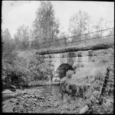 Stenvalvsbro vid Brattfors på Gruvgården - Fors Järnväg mellan Garpenberg och Fors.