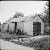 Byggnad vid Vallevikens cementfabrik, senare Ruteverken.