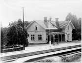 Läggesta station.