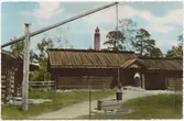 Vykort med motiv från Skansen. Moragården.