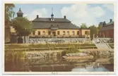 Vykort med motiv från Skansen. Skogaholms herrgård.