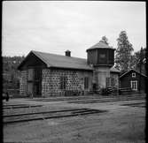 Östra Värmlands Järnväg, ÖWJ lokstall vid Persbergs gruvor.