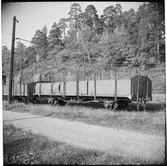 Stockholm - Roslagens Järnvägar, SRJ godsvagn 1056.