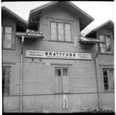 Stationshuset i Brattfors.