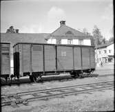 Hällefors - Fredriksbergs Järnväg, HFJ G 25 på Hällefors station.