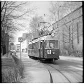 Helsingin Kaupupungin Liikennelaitos, HKL A12 186 linje 9 vid ändhållplats Vallgård.