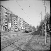 Helsingin Kaupupungin Liikennelaitos, HKL RM3 15 linje 4 vid Munksnäs allè.