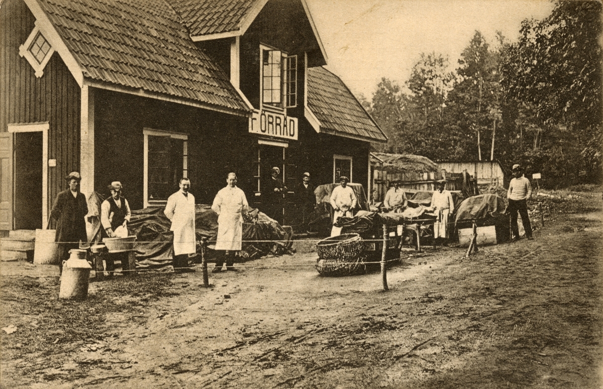 Axel A W Swinhufvud, Landstormens mobilisering 1914.