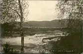 Vykort med motiv över Hammarforsen.