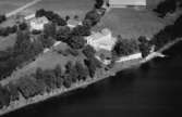 Flygfoto över Sunds Herrgård i Jönköpings kommun. Nr 1177/1962