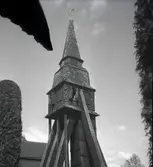 Frödinge kyrkas klockstapel.