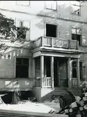 Västerås, Ängsgärdet.
Rivningshus Pilgatan-Myggbogatan. Juni 1967.