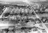 Vy över nuvarande Gamla torg och Bolmstadsvägen i Ljungby.