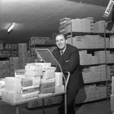 Hammargrens grossistaffär.
21 februari 1959.