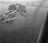 Översvämningar. Flygfoto.
10 mars 1959.