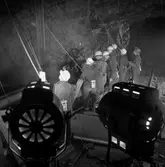 Filminspelning i Stråssa.
17 mars 1959.