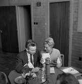 Radioutställning om Ja och Nej.
15 april 1959.