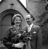 Pingstbröllop. 
19 maj 1959.