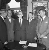 Bilhandlaremöte. 
6 juni 1959.