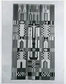 Skultuna sn, Västerås.
Textilier och appliquer i Skultuna kyrka. 1980.