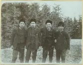 Vänersborg. Elfsborgs läns Dövstumskola, senare Vänerskolan. Gruppbild