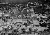 Flygfoto över Tranås i Jönköpings län. 809/1964