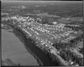 Flygfoto av bostadshus. Ramnäs.