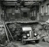 Källare i kv. Rådmannen, påträffad vid nybyggnad 1940.