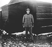 MILITÄTLÄGER VID GOTTSKÄR, ONSALA UNDER FÖRSTA VÄRLDSKRIGET