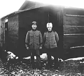 MILITÄTLÄGER VID GOTTSKÄR ONSALA UNDER FÖRSTA VÄRLDSKRIGET