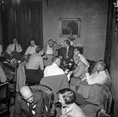 Reportage från pappersbruket Papyrus pressvisning i Mölndal, 29/8 1955.