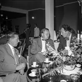 Reportage från pappersbruket Papyrus pressvisning i Mölndal, 29/8 1955.