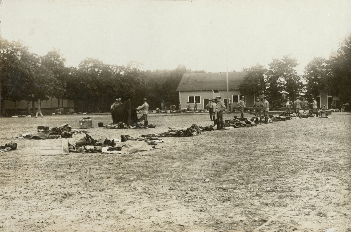Sigrid Sjöström, On practice fields.