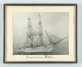 Skeppsgossebriggen Falken till sjöss