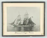 Skeppsgossebriggen Gladan till sjöss