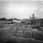 Gamla renseriet på pappersbruket Papyrus i Mölndal, 23/3 1961.