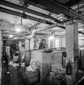 Kollergångshuset på pappersbruket Papyrus i Mölndal, 5/12 1963.