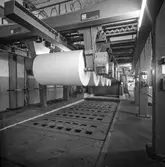 Rullstol nr 5 på pappersbruket Papyrus i Mölndal, 27/9 1965.