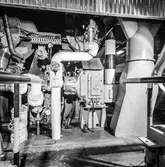 Voith, maskindetalj, på pappersbruket Papyrus i Mölndal, 4/2 1966.