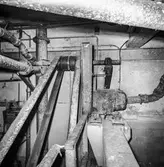 PM7 på pappersbruket Papyrus i Mölndal, 28/11 1966. Foto före rivning.