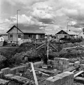 Nybyggnation av villor.