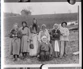 Påskkärringar och påskgubbe, Bohuslän 1920-tal