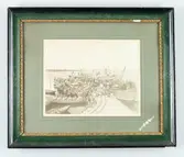 Minutläggare på Drottningskär 1908