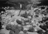 Flygfoto över Forserum i Nässjö kommun, Jönköpings län. 1272/1966