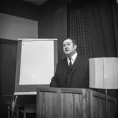 Konferens i anslutning till Scanpack 1970. Svenska Mässan i Göteborg, 16/10 1970.