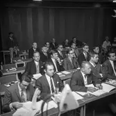 Konferens i anslutning till Scanpack 1970. Svenska Mässan i Göteborg, 16/10 1970.