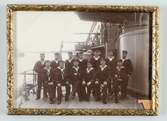 Pansarbåten Ärans underofficerskorpraler ombord på fartyget år 1903