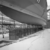 Stockholm
Kustkorvetten Stockholm på kölblock i docka 1\\\\anm. neg ingår i ens erie om 4 varav endast det första\\V 102558 scannats/gp