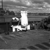 M 51
Minsveparen M 51, detaljer under och över däck