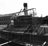 Arbetsställning
Arbetsställning kring ubåt i docka 5